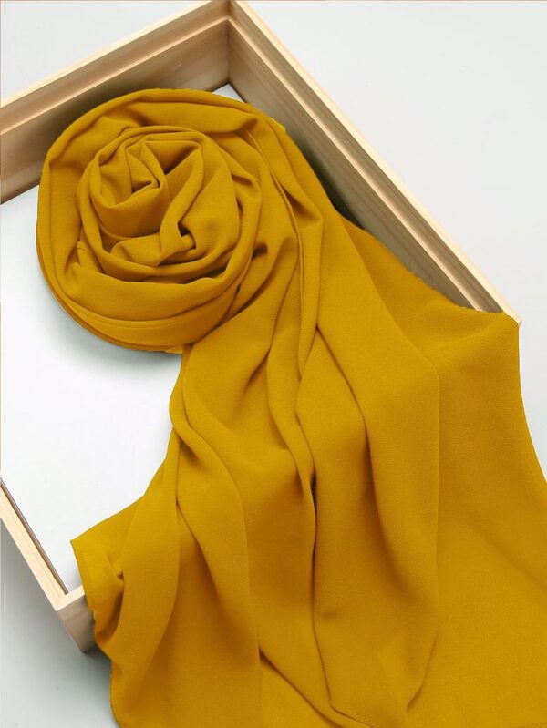 Mustard Chiffon Hijab