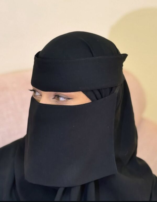 Black Saudi Niqab